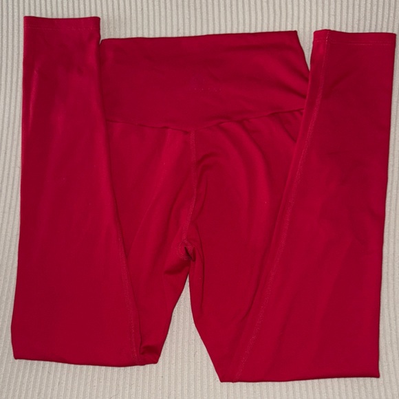 Ryderwear Red High-Waisted Leggings - Picture 3 of 5